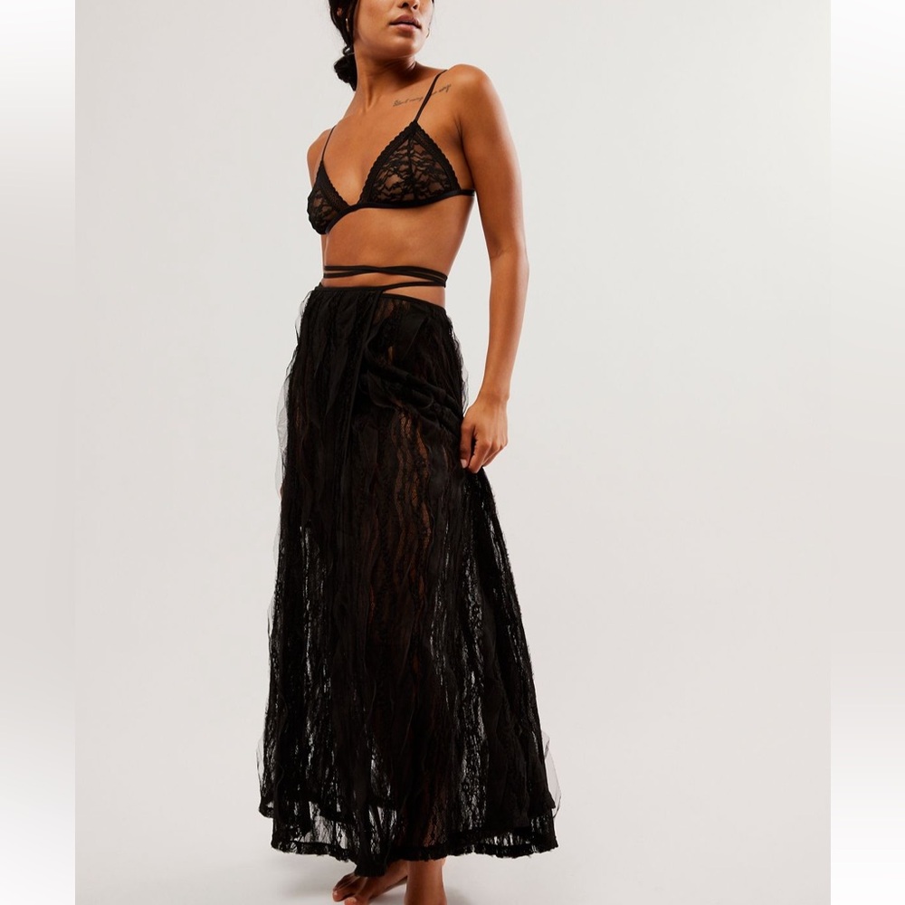 Free people Feel the music half slip maxi length